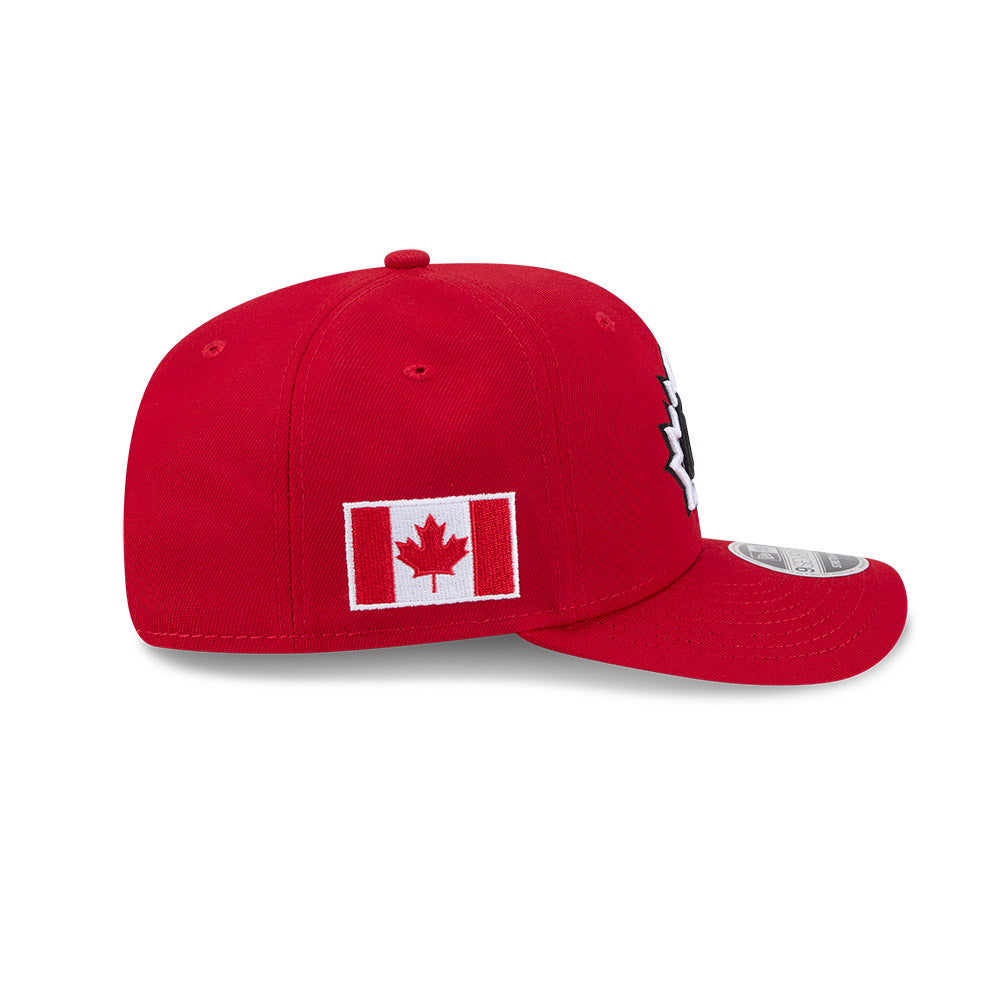 CANADA Baseball New Era 2026 World Baseball Classic 9Seventy Adjustable Hat - Red