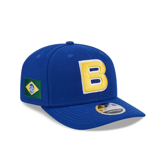 BRAZIL Baseball New Era 2026 World Baseball Classic 9Seventy Adjustable Hat - Royal