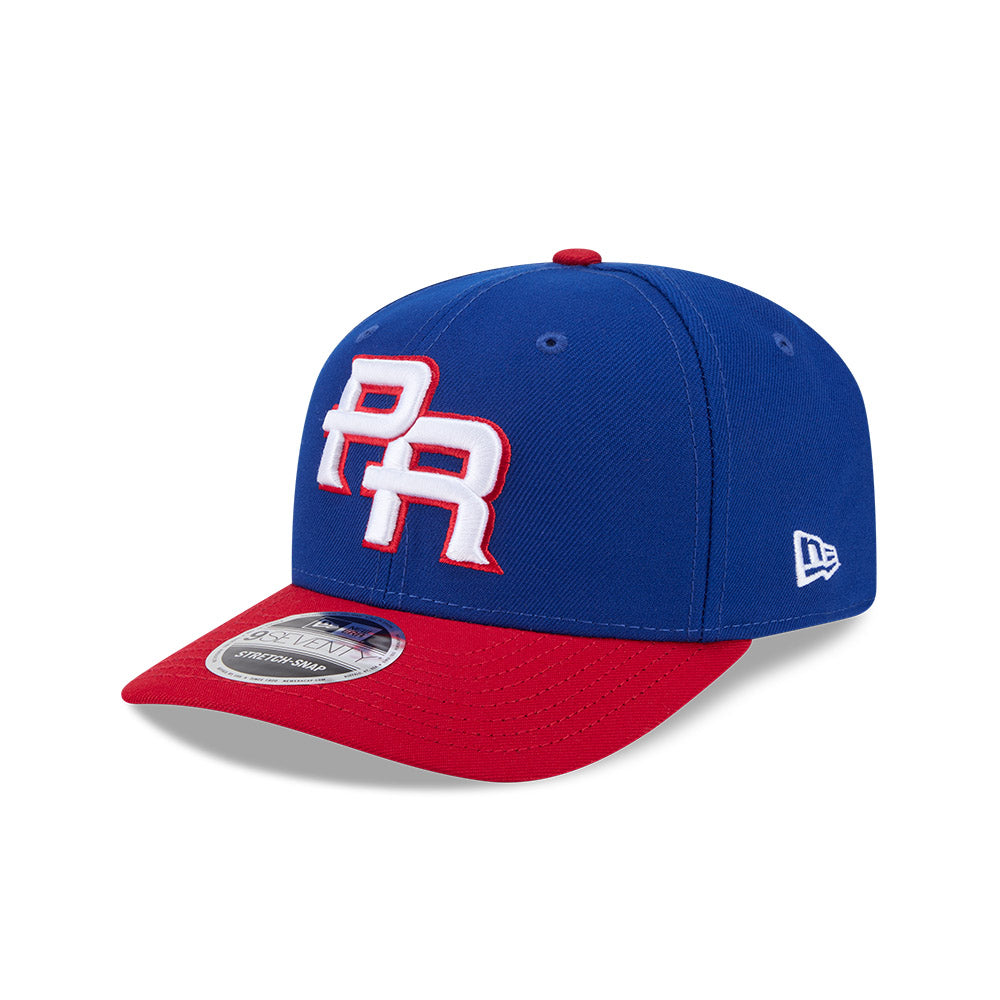 PUERTO RICO Baseball New Era 2026 World Baseball Classic 9Seventy Adjustable Hat - Blue/Red