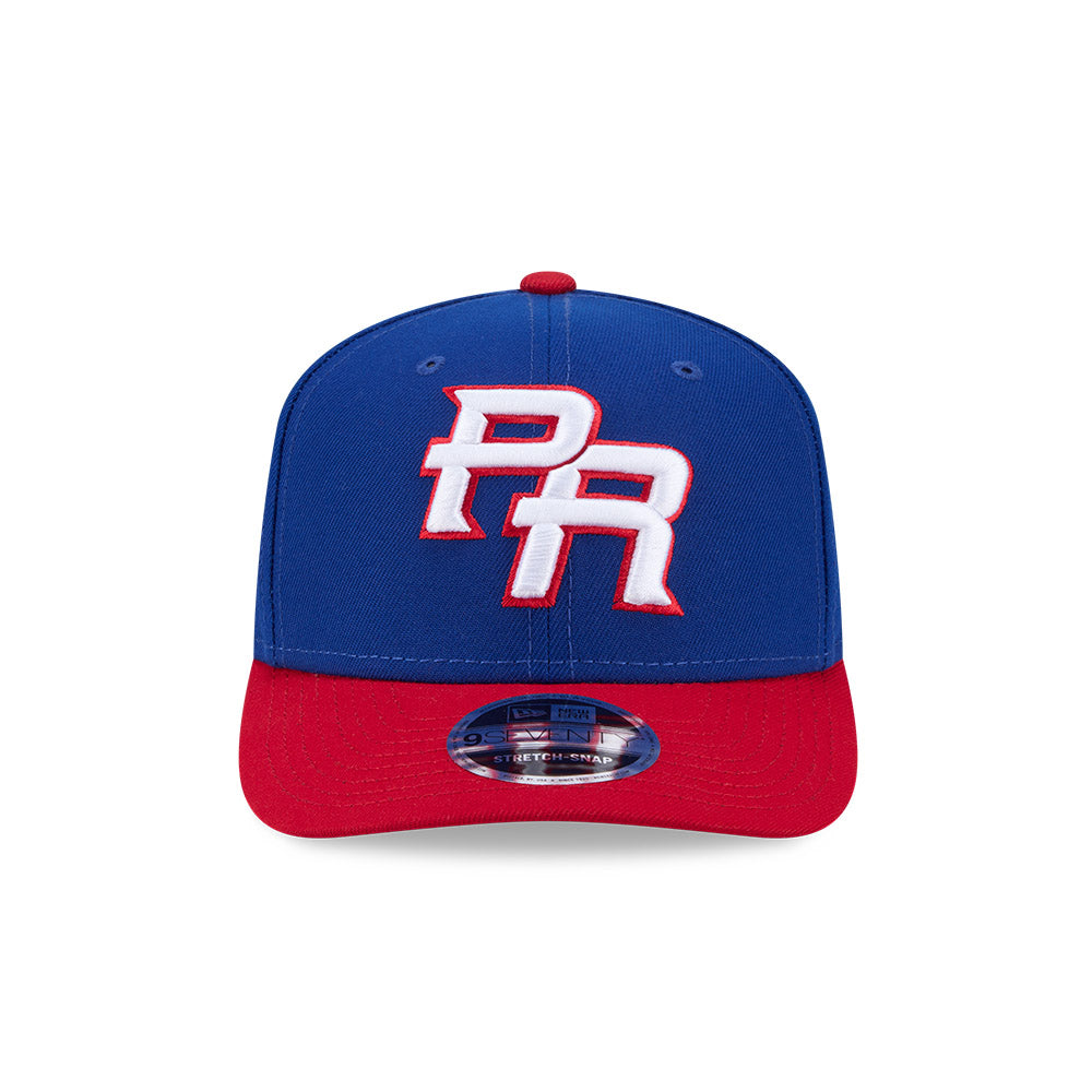 PUERTO RICO Baseball New Era 2026 World Baseball Classic 9Seventy Adjustable Hat - Blue/Red