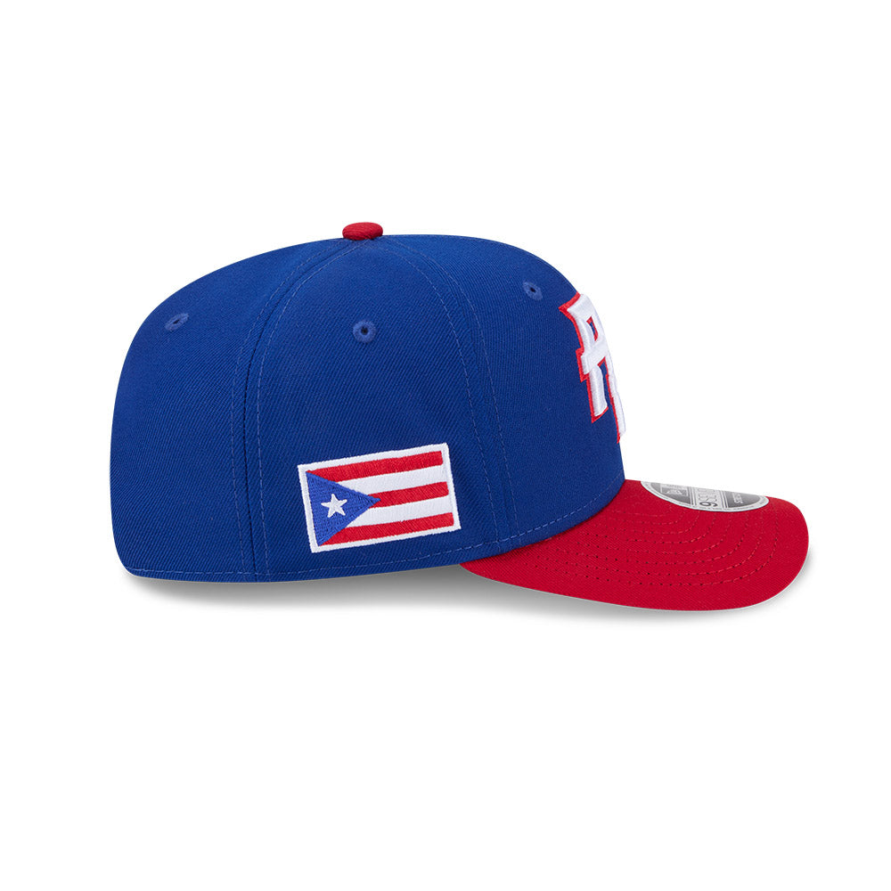 PUERTO RICO Baseball New Era 2026 World Baseball Classic 9Seventy Adjustable Hat - Blue/Red