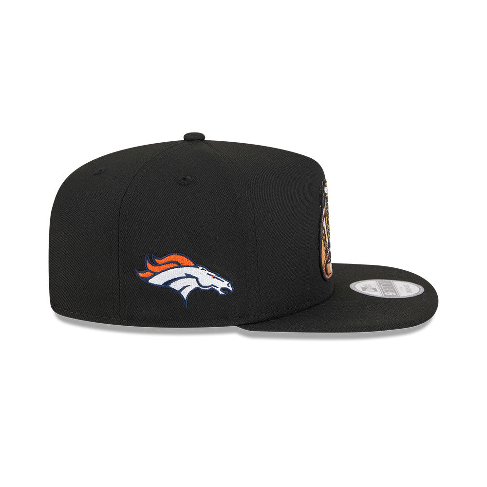 Denver Broncos New Era "RINGS" 9Fifty A-Frame Snapback NFL Hat - Black
