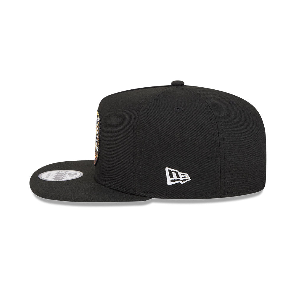 Chicago Bears New Era "RINGS" 9Fifty A-Frame Snapback NFL Hat - Black