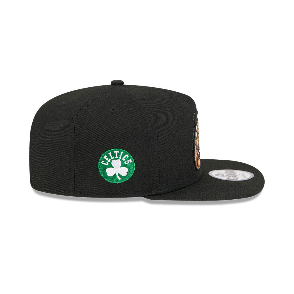 Boston Celtics New Era "RINGS" 9Fifty A-Frame Snapback NBA Hat - Black