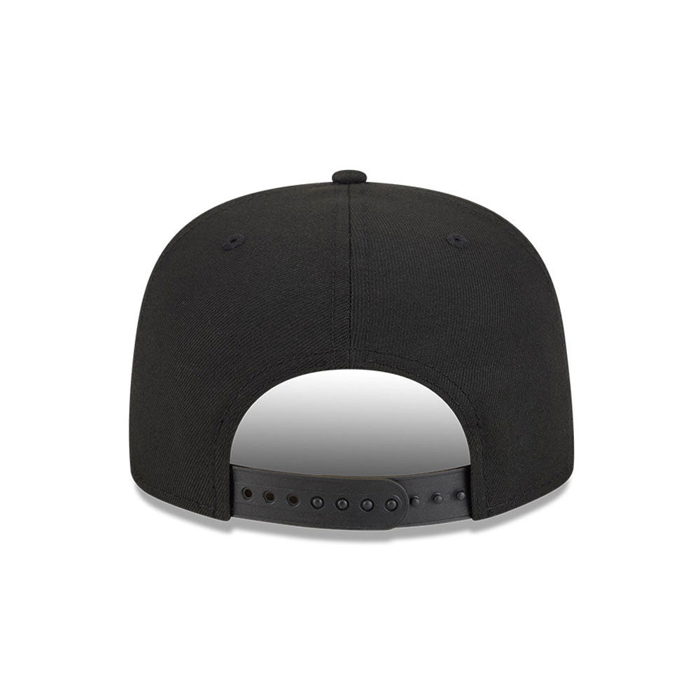 Chicago Bulls New Era "RINGS" 9Fifty A-Frame Snapback NBA Hat - Black