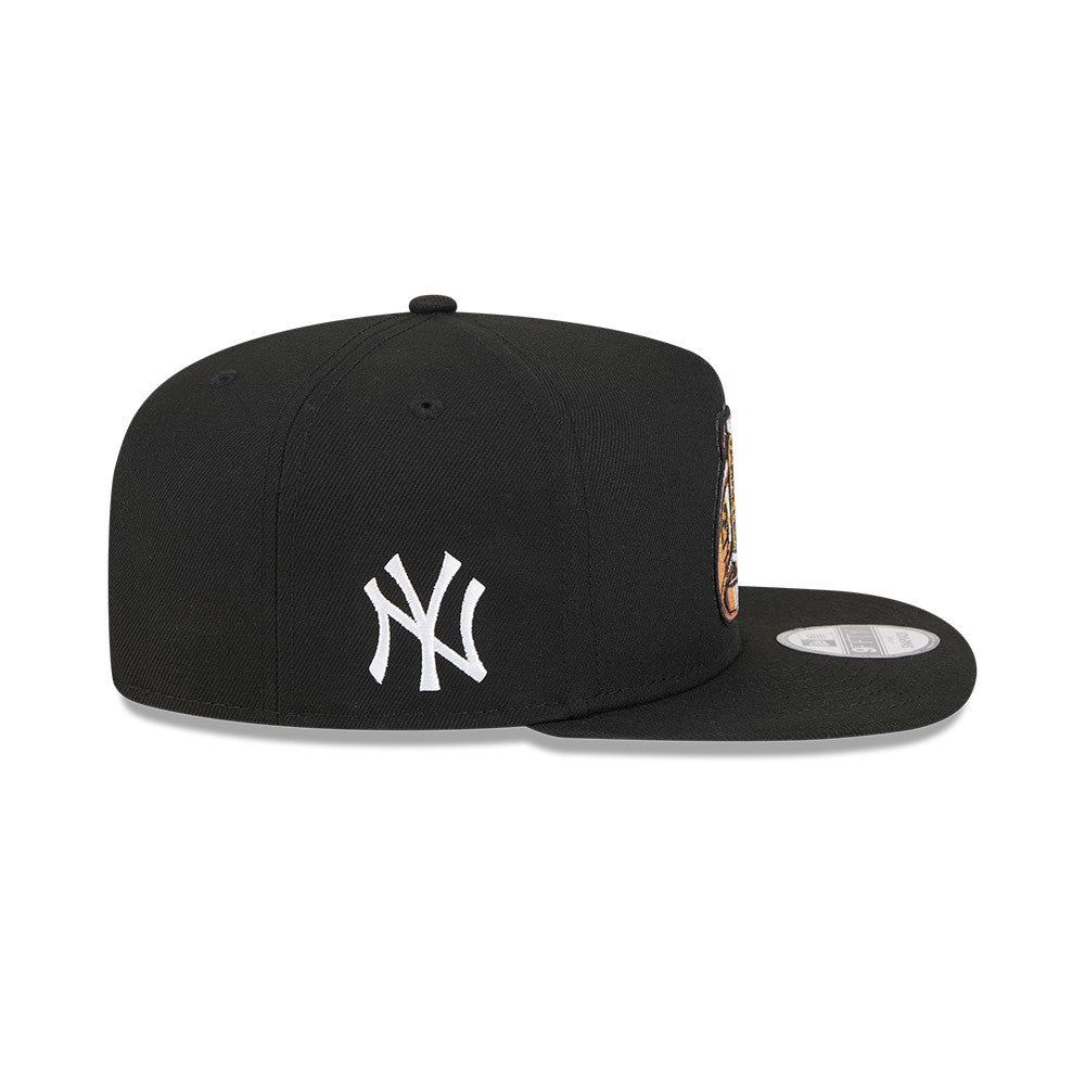 New York Yankees New Era "RINGS" 9Fifty A-Frame Snapback MLB Hat - Black