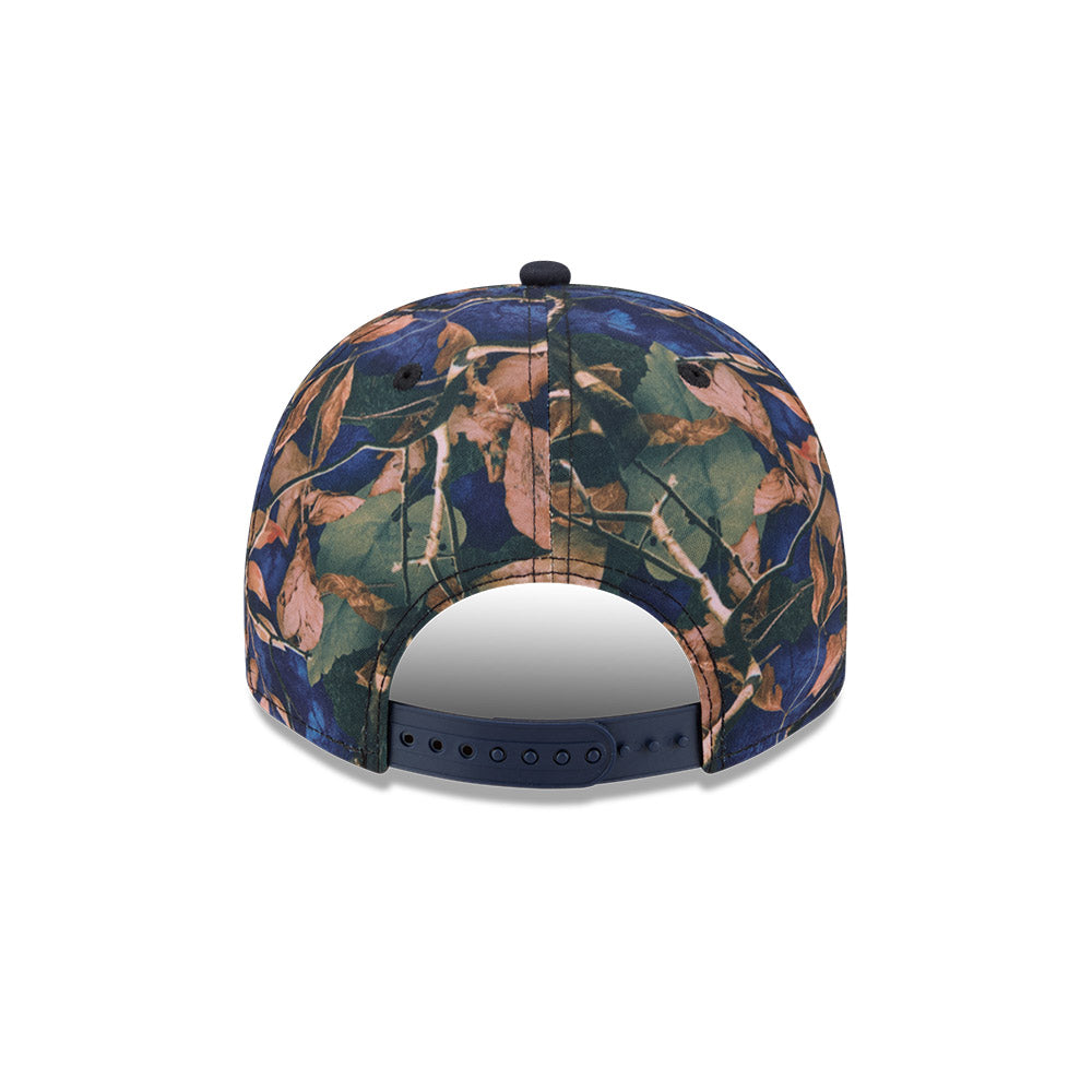 Seattle Mariners MLB LEAVES New Era 9Fifty A-Frame Snapback Hat - Real Leaves/Navy