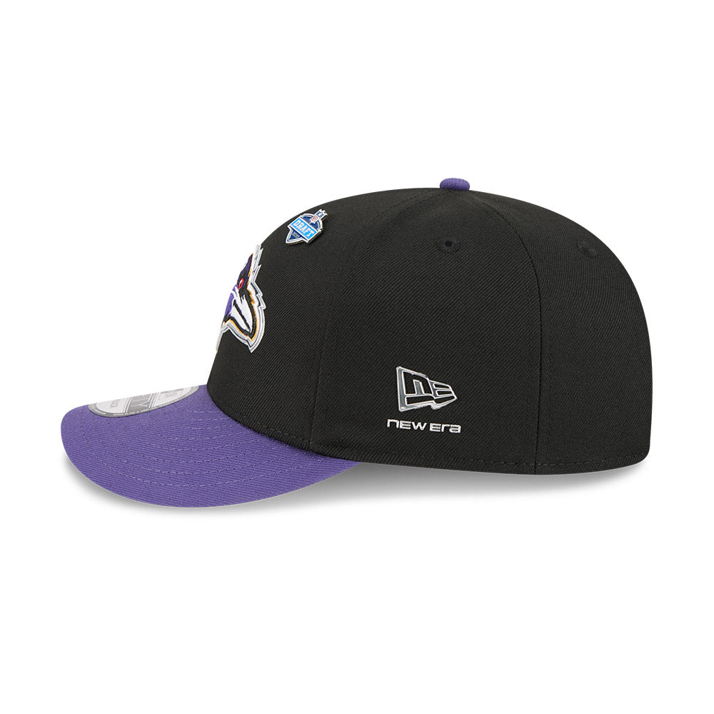 Baltimore Ravens New Era 2026 NFL Draft On Stage Pre-Curved 9FIFTY Snapback Hat - Purple/Black