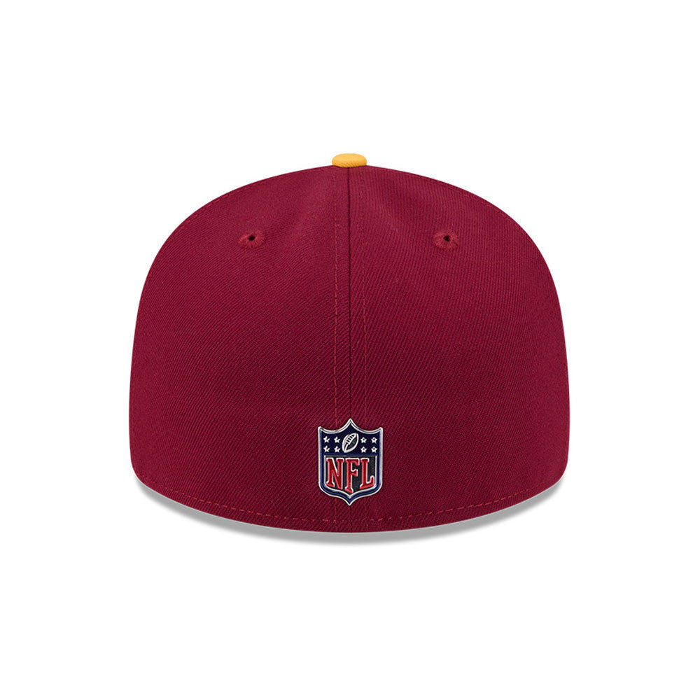 Washington Commanders New Era 2026 NFL Draft On-Stage 59FIFTY Fitted Hat - Burgundy/Yellow