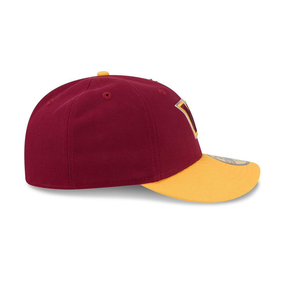 Washington Commanders New Era 2026 NFL Draft On-Stage 59FIFTY Fitted Hat - Burgundy/Yellow
