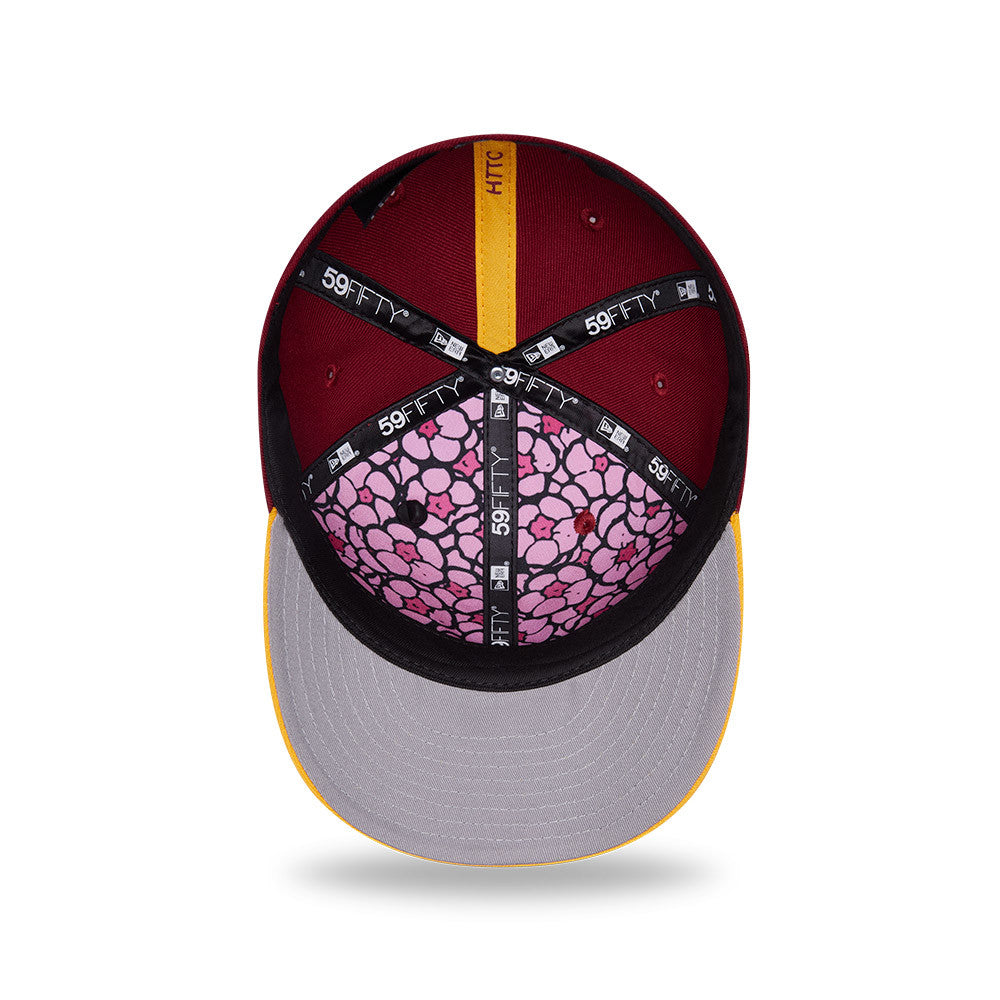 Washington Commanders New Era 2026 NFL Draft On-Stage 59FIFTY Fitted Hat - Burgundy/Yellow
