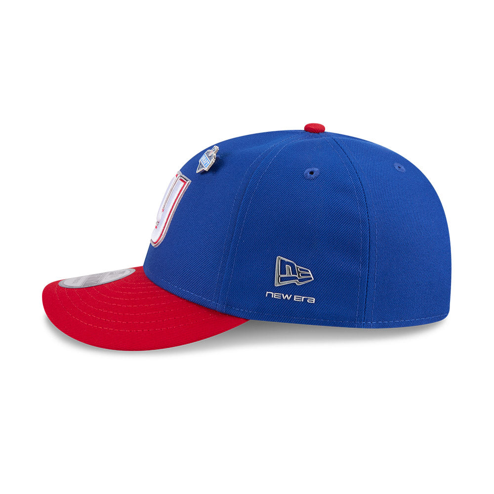 New York Giants New Era 2026 NFL Draft On Stage Pre-Curved 9FIFTY Snapback Hat - Royal/Red