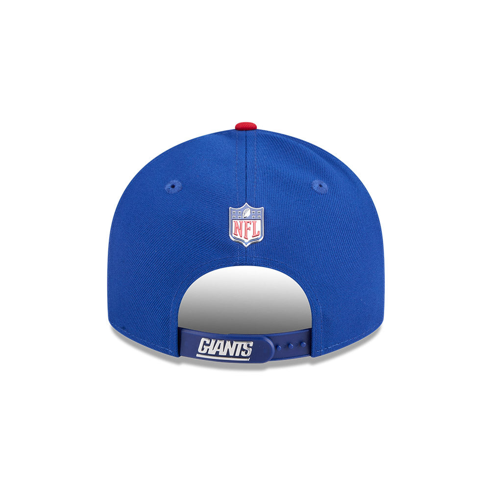 New York Giants New Era 2026 NFL Draft On Stage Pre-Curved 9FIFTY Snapback Hat - Royal/Red