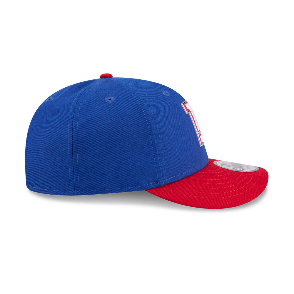 New York Giants New Era 2026 NFL Draft On Stage Pre-Curved 9FIFTY Snapback Hat - Royal/Red