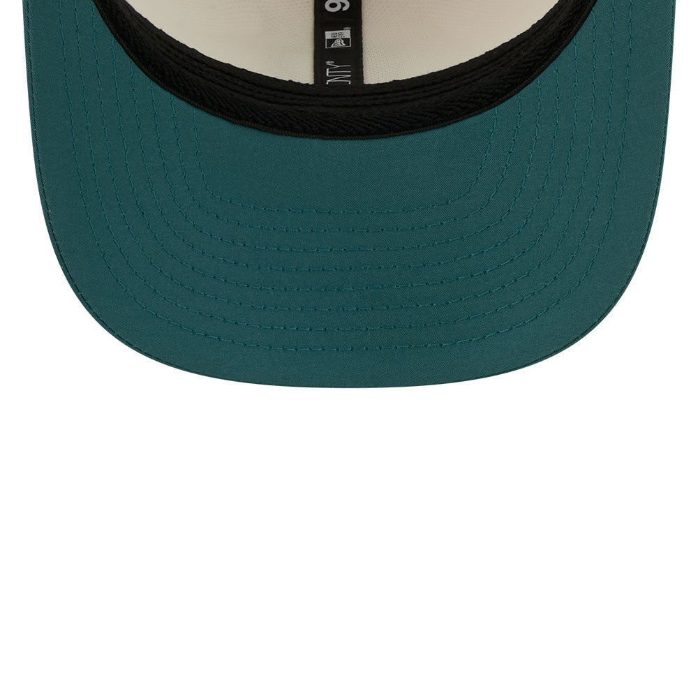 Philadelphia Eagles New Era 2026 NFL Training Camp 9SEVENTY Adjustable Hat - Cream/Kelly