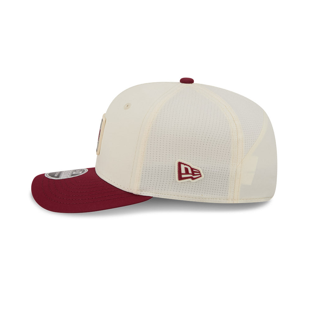 Washington Commanders New Era 2026 NFL Training Camp 9SEVENTY Adjustable Hat - Cream/Burgundy