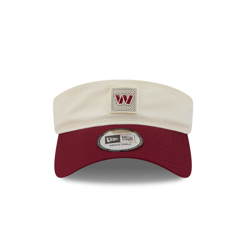 Washington Commanders New Era 2026 NFL Training Camp Official Team Visor - Cream