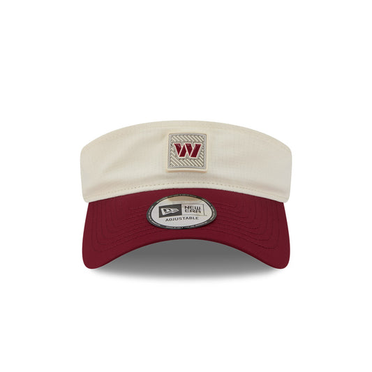 Washington Commanders New Era 2026 NFL Training Camp Official Team Visor - Cream