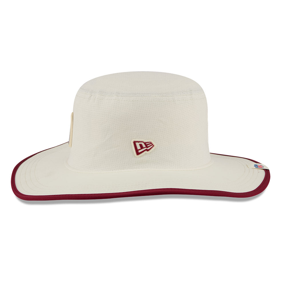 Washington Commanders New Era 2026 NFL Training Camp Panama Bucket Hat - Cream