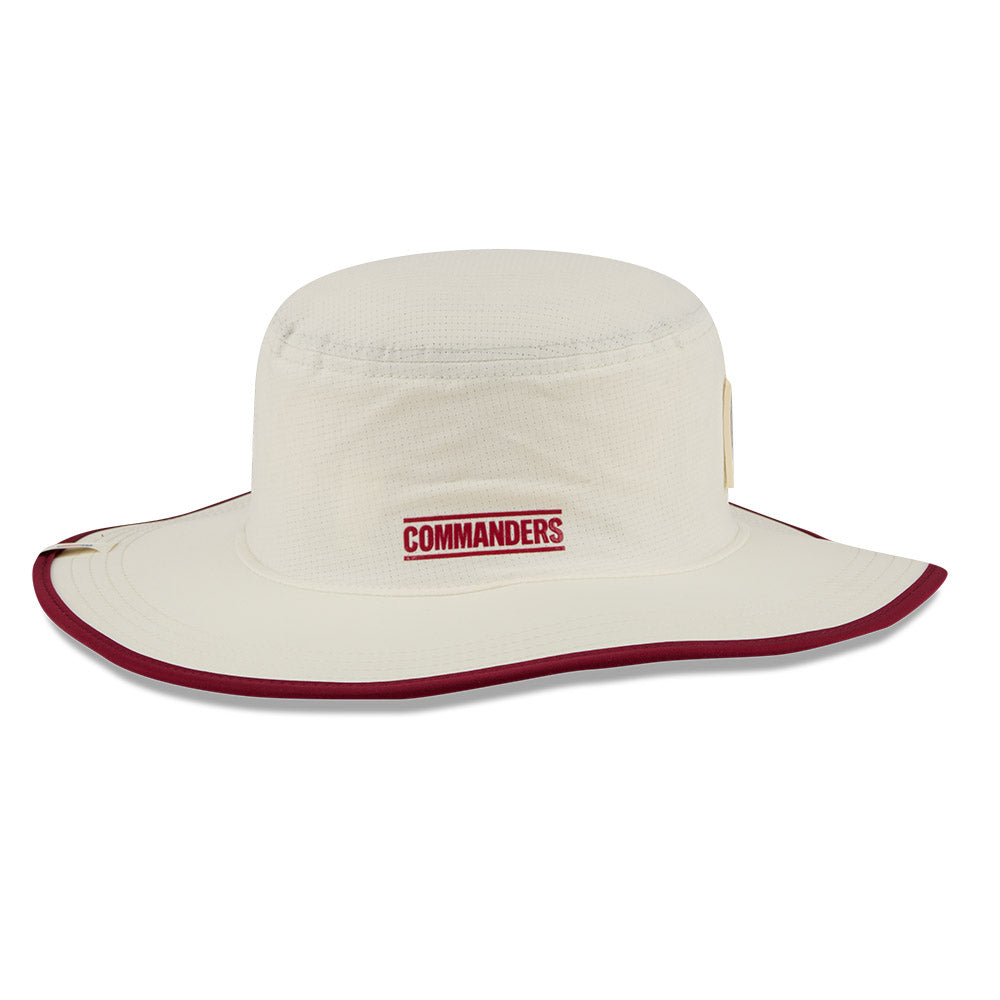 Washington Commanders New Era 2026 NFL Training Camp Panama Bucket Hat - Cream