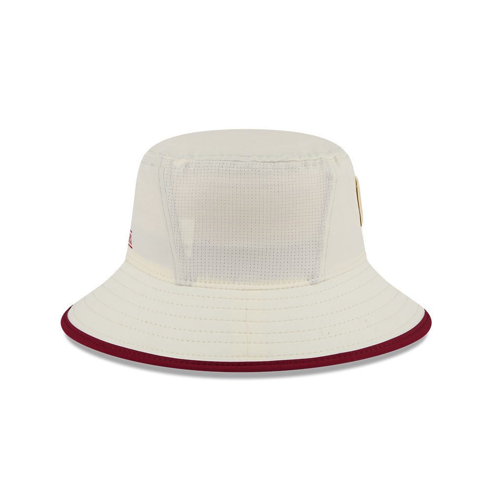 Washington Commanders New Era 2026 NFL Training Camp Sport Bucket Hat - Cream