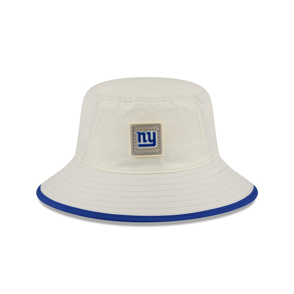 New York Giants New Era 2026 NFL Training Camp Sport Bucket Hat - Cream