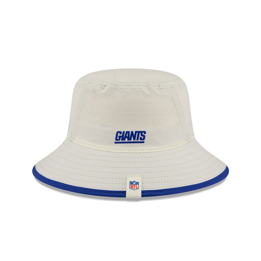 New York Giants New Era 2026 NFL Training Camp Sport Bucket Hat - Cream