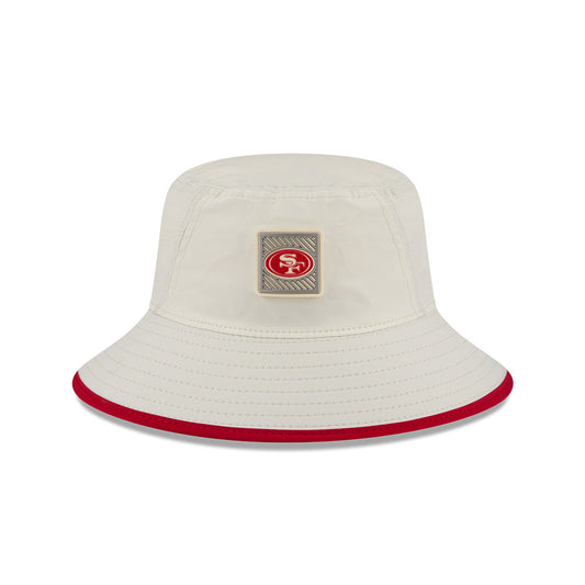 San Francisco 49ers New Era 2026 NFL Training Camp Sport Bucket Hat - Cream