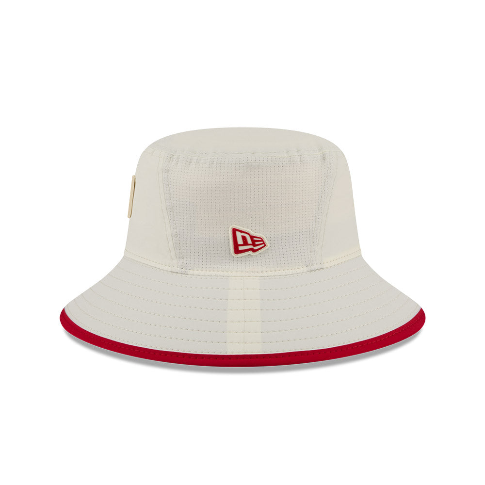 San Francisco 49ers New Era 2026 NFL Training Camp Sport Bucket Hat - Cream