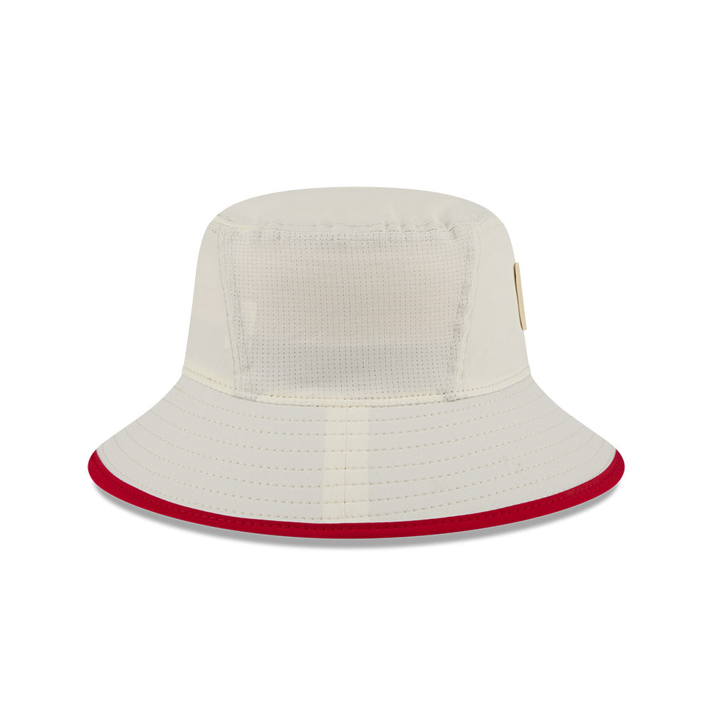 San Francisco 49ers New Era 2026 NFL Training Camp Sport Bucket Hat - Cream