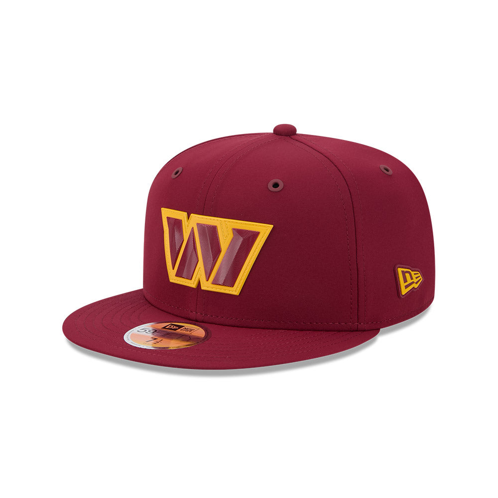 Washington Commanders New Era 2026 Official NFL Sideline 59FIFTY Fitted Hat - Burgundy