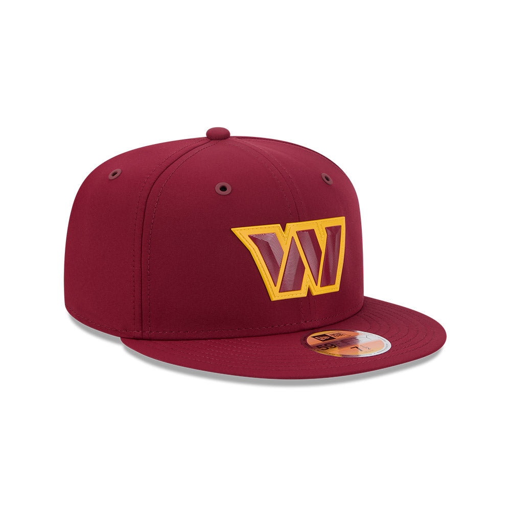 Washington Commanders New Era 2026 Official NFL Sideline 59FIFTY Fitted Hat - Burgundy