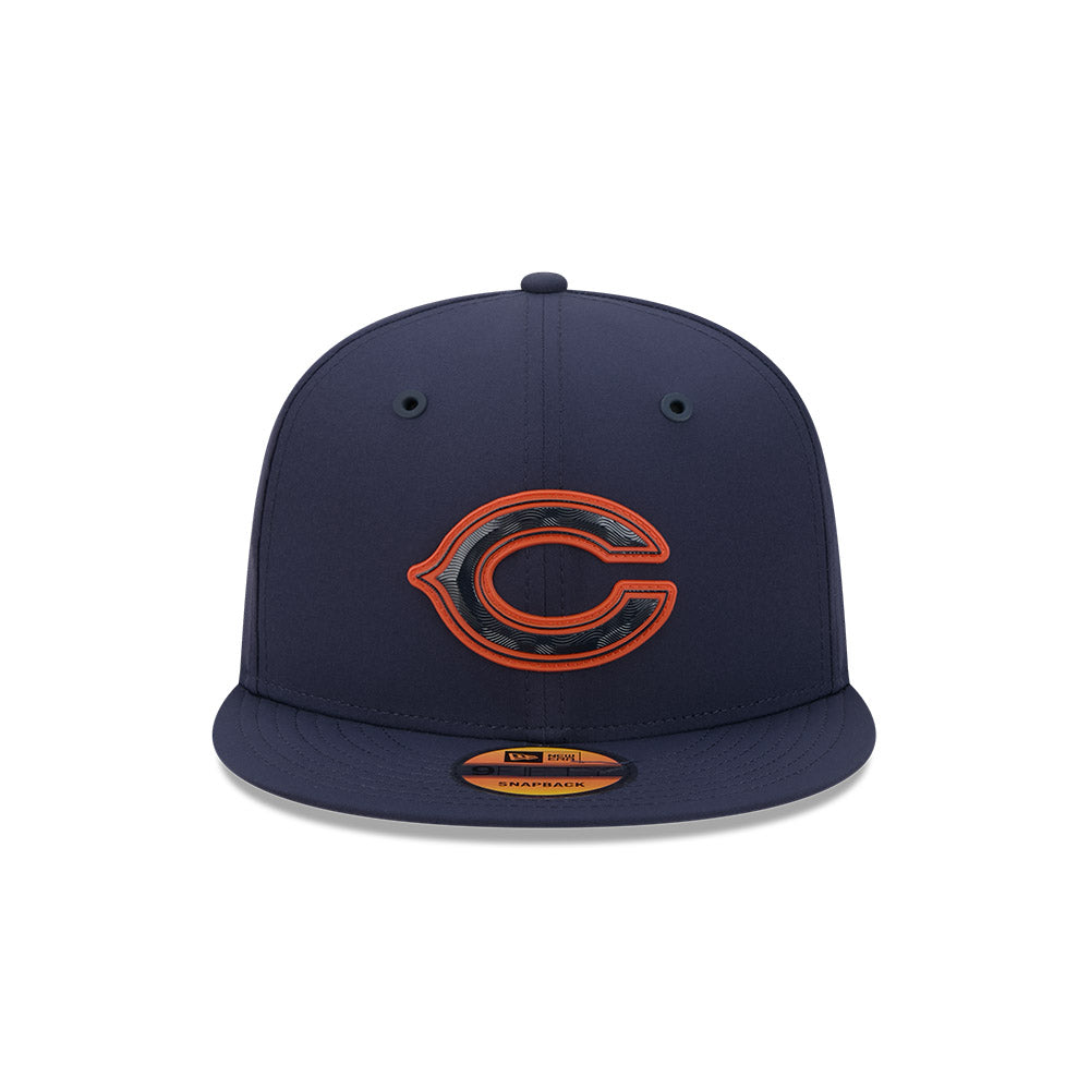 Chicago Bears New Era 2026 NFL Sideline Secondary 9FIFTY Snapback Hat - Navy