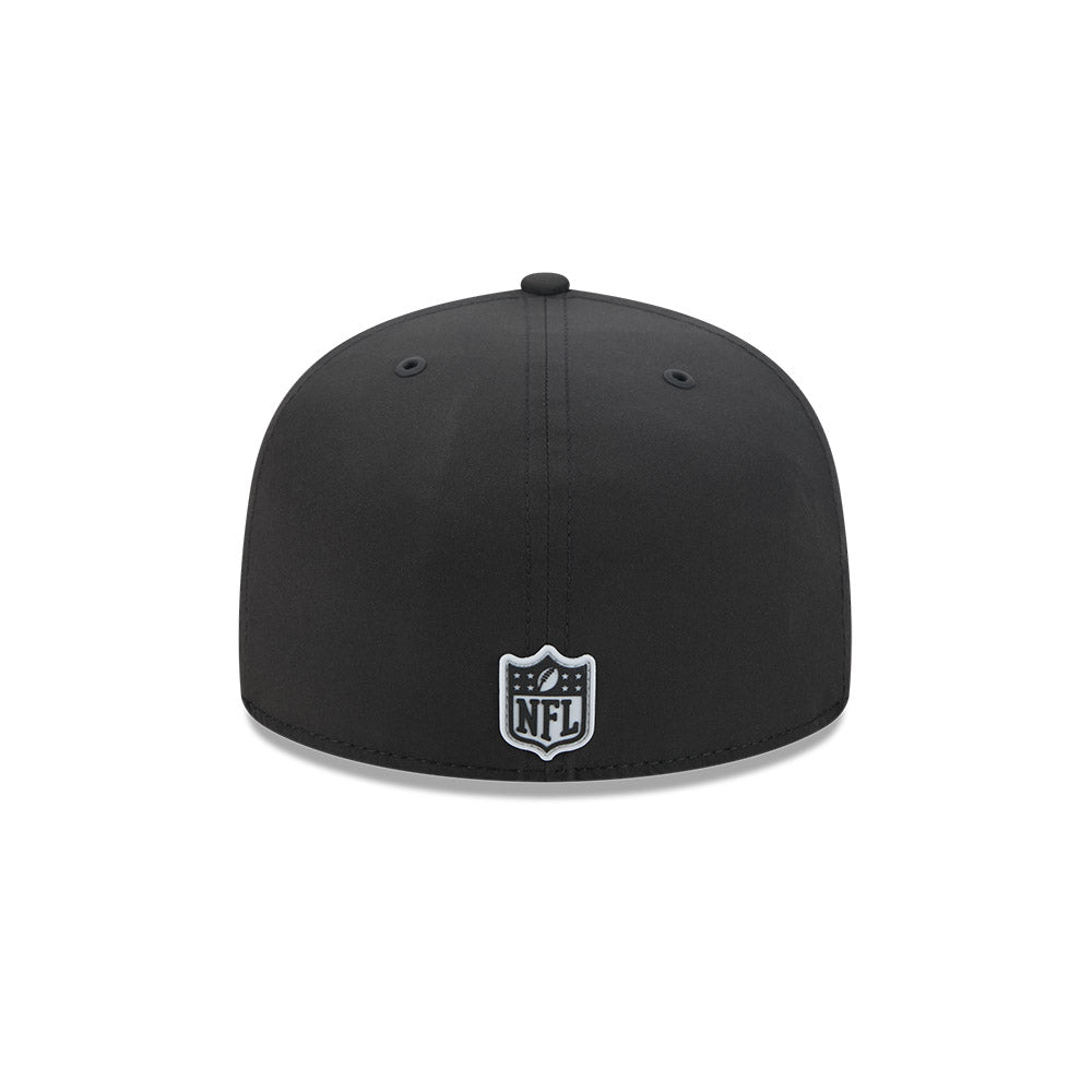 Las Vegas Raiders New Era 2026 Official NFL Sideline 59FIFTY Fitted Hat - Black
