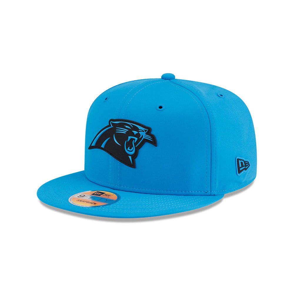 Carolina Panthers New Era 2026 NFL Sideline 9FIFTY Snapback Hat - Panther Blue