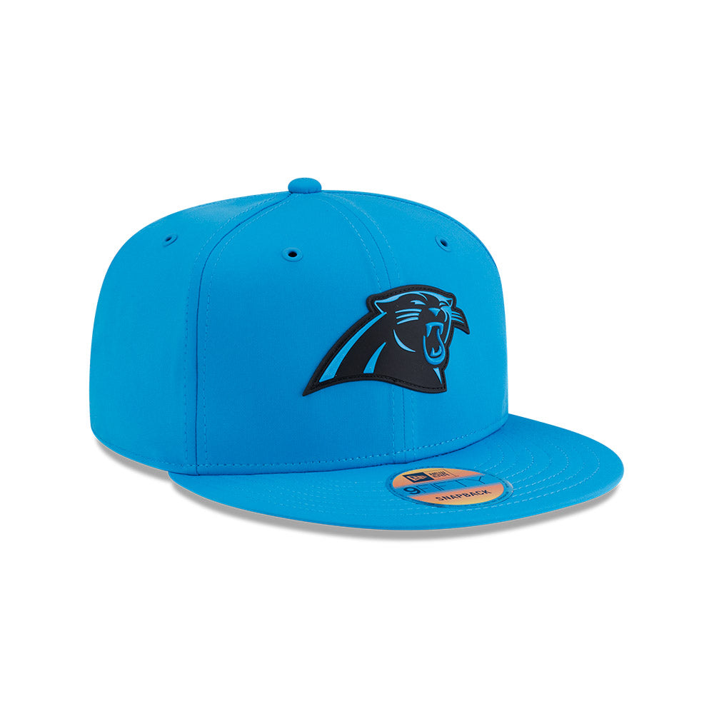 Carolina Panthers New Era 2026 NFL Sideline 9FIFTY Snapback Hat - Panther Blue