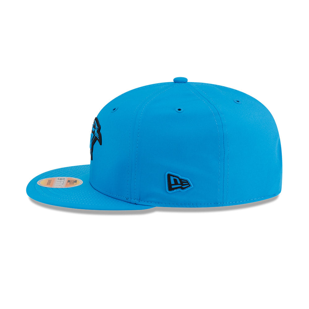 Carolina Panthers New Era 2026 NFL Sideline 9FIFTY Snapback Hat - Panther Blue