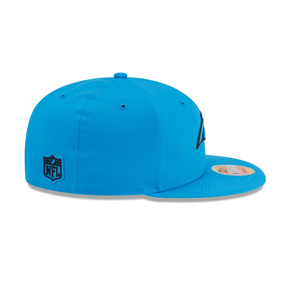 Carolina Panthers New Era 2026 NFL Sideline 9FIFTY Snapback Hat - Panther Blue