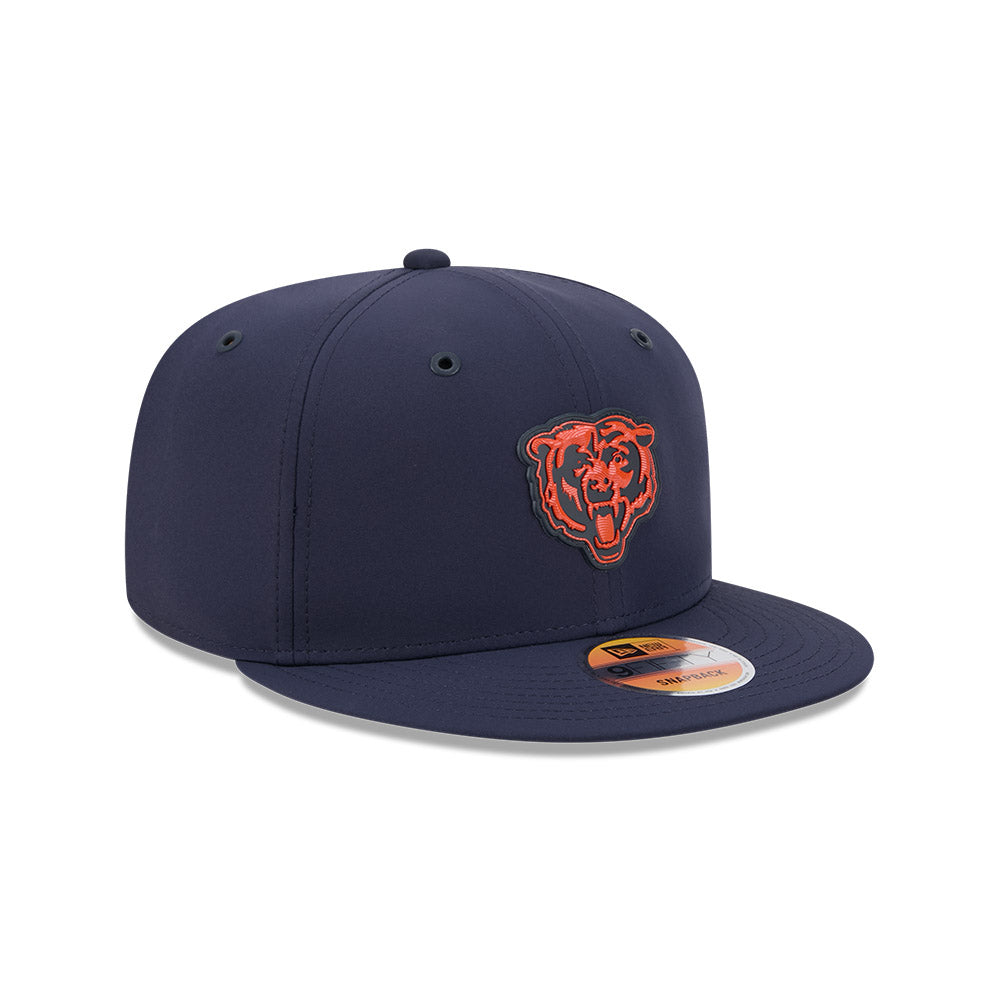 Chicago Bears New Era 2026 NFL Sideline Primary 9FIFTY Snapback Hat - Navy