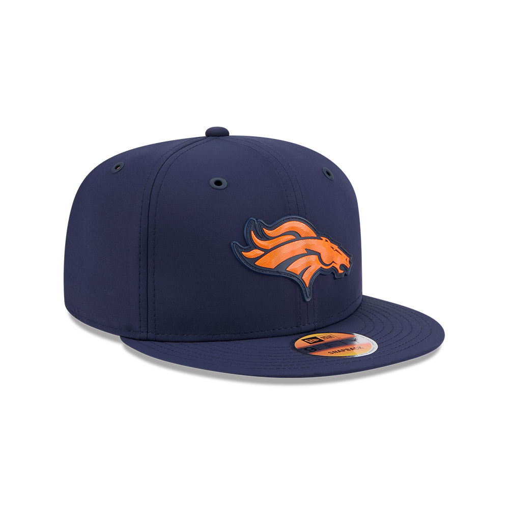 Denver Broncos New Era 2026 NFL Sideline 9FIFTY Snapback Hat - Navy