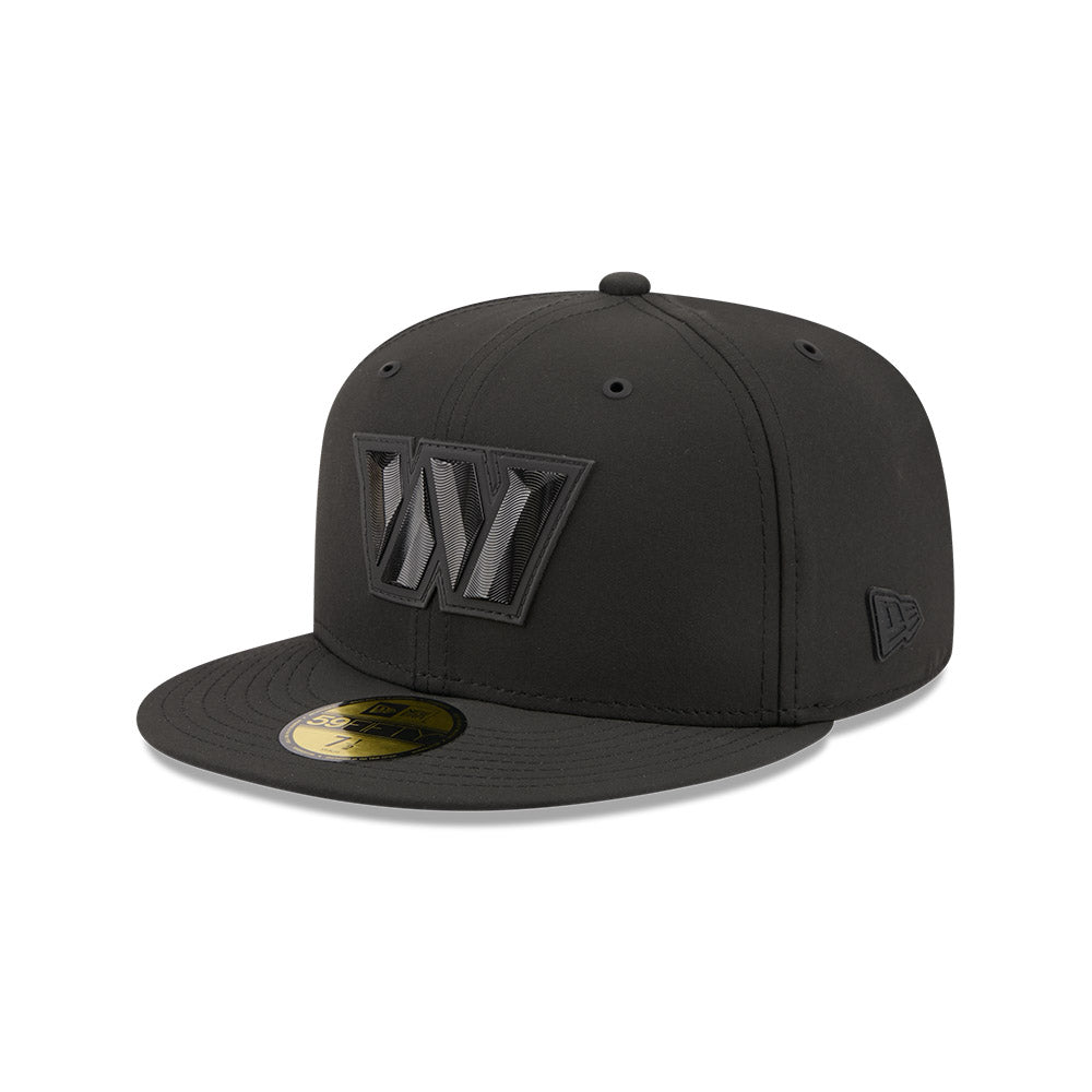 Washington Commanders New Era 2026 Official NFL Sideline 59FIFTY Fitted Hat - Black