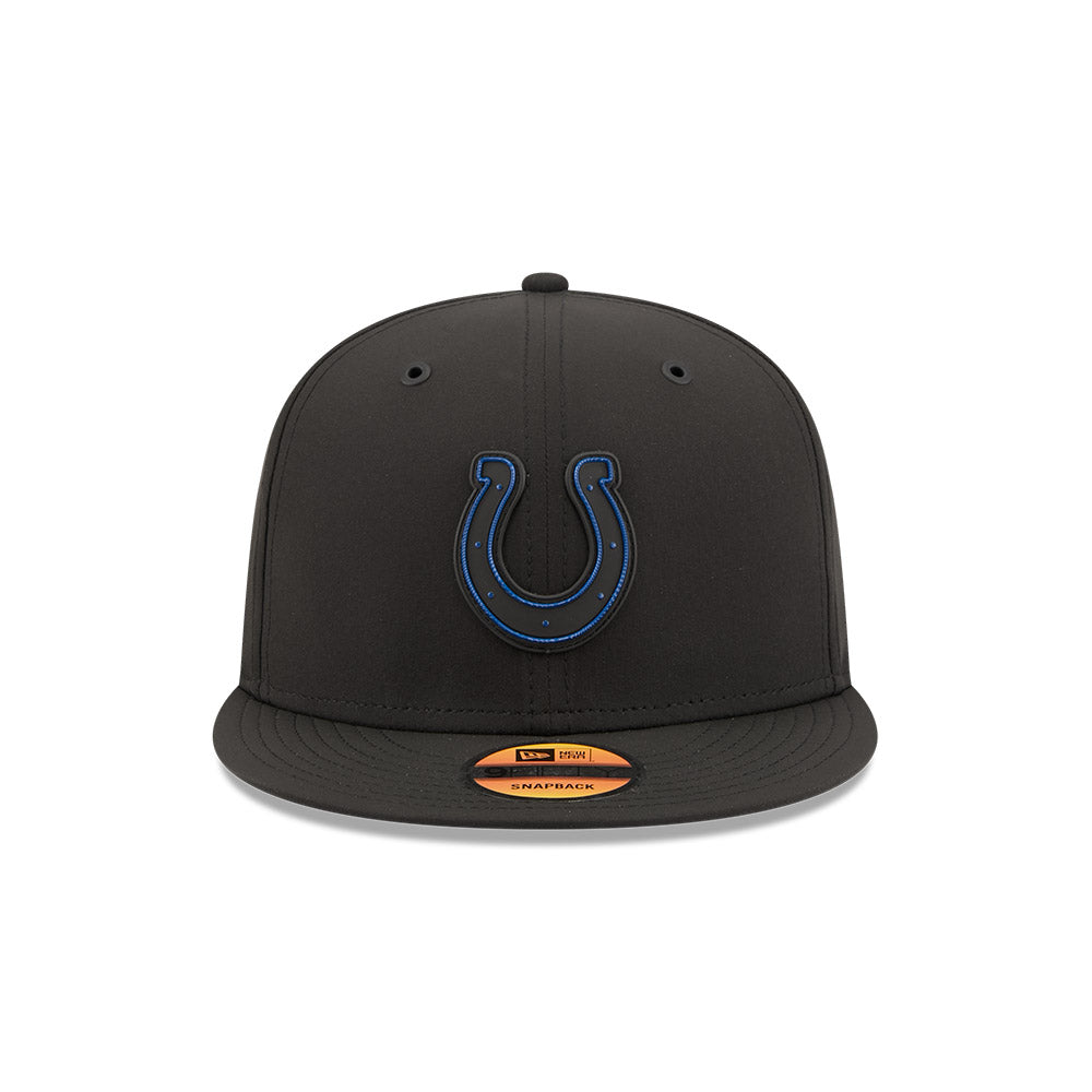 Indianapolis Colts New Era 2026 NFL Sideline 9FIFTY Snapback Hat - Black
