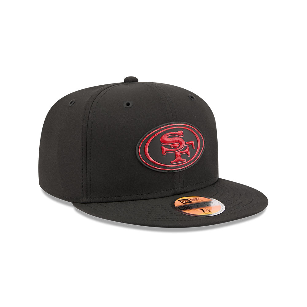 San Francisco 49ers New Era 2026 Official NFL Sideline 59FIFTY Fitted Hat - Black