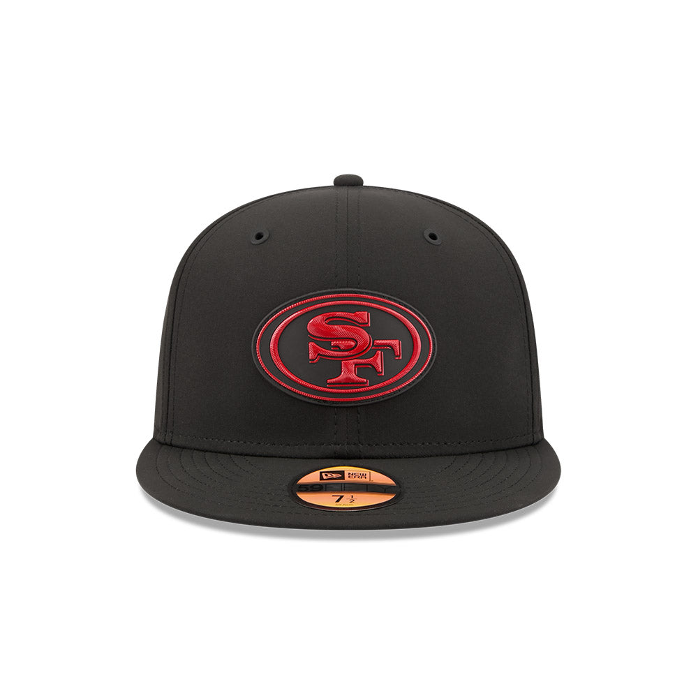 San Francisco 49ers New Era 2026 Official NFL Sideline 59FIFTY Fitted Hat - Black