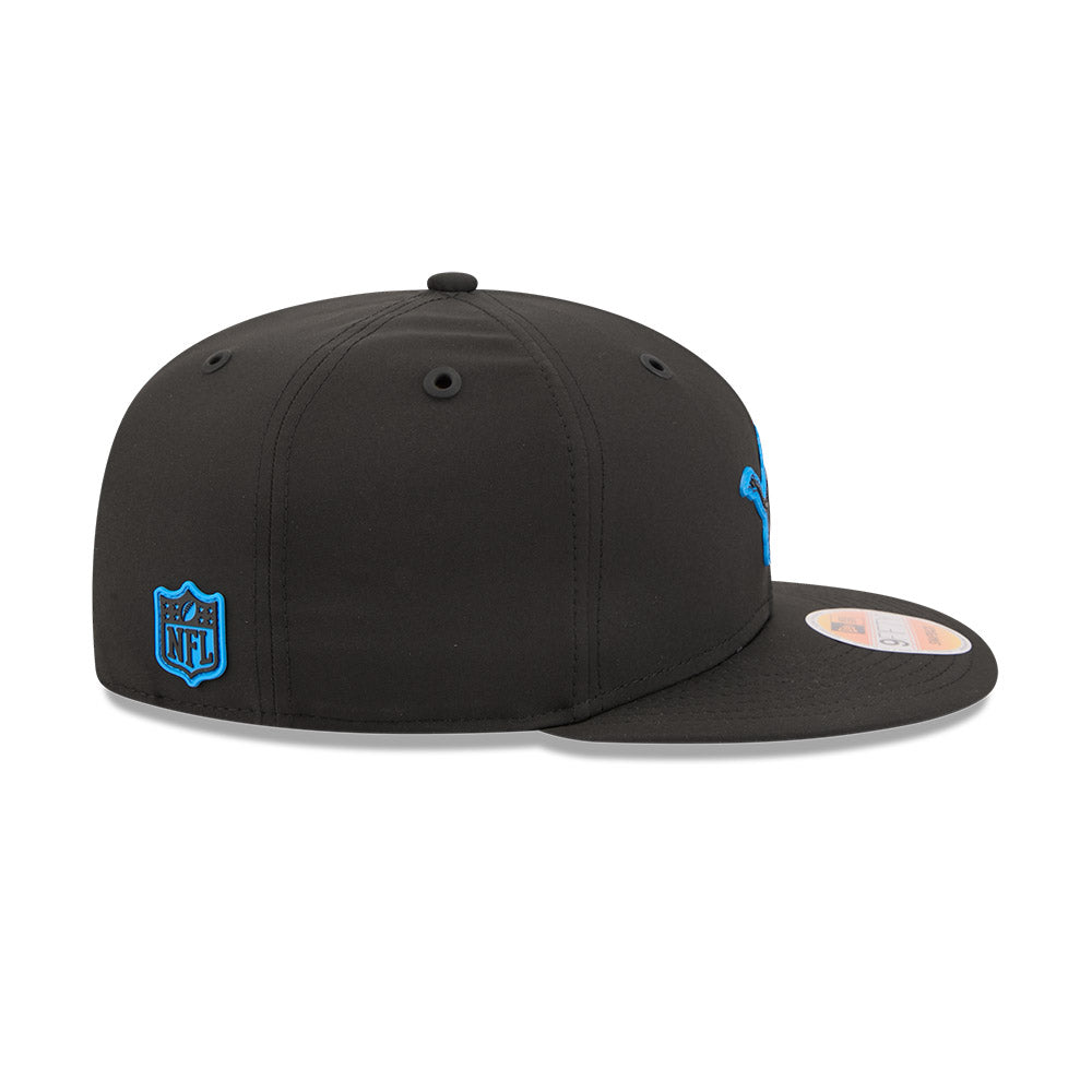 Detroit Lions New Era 2026 NFL Sideline 9FIFTY Snapback Hat - Black