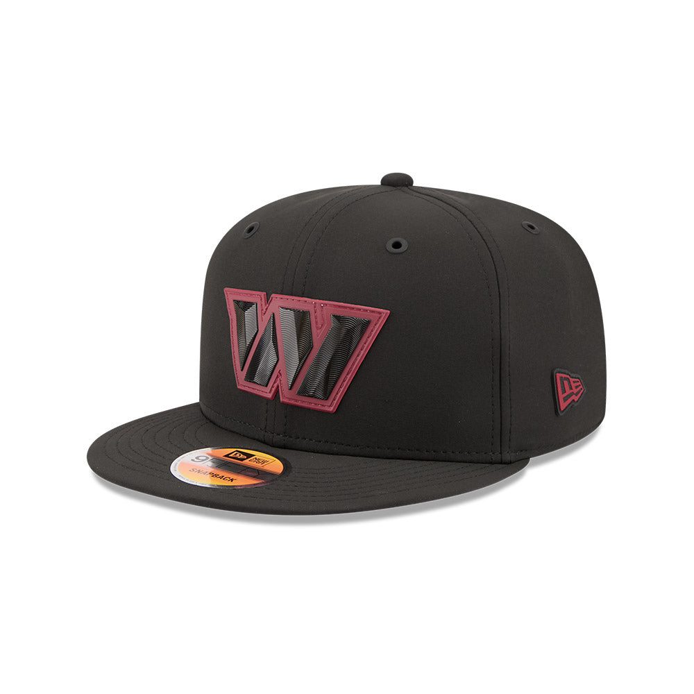 Washington Commanders New Era 2026 NFL Sideline 9FIFTY Snapback Hat - Black