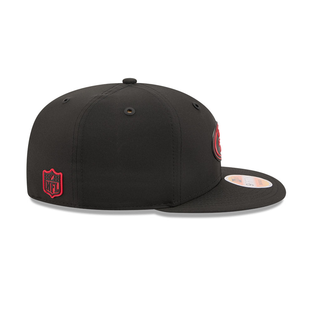 San Francisco 49ers New Era 2026 NFL Sideline 9FIFTY Snapback Hat - Black