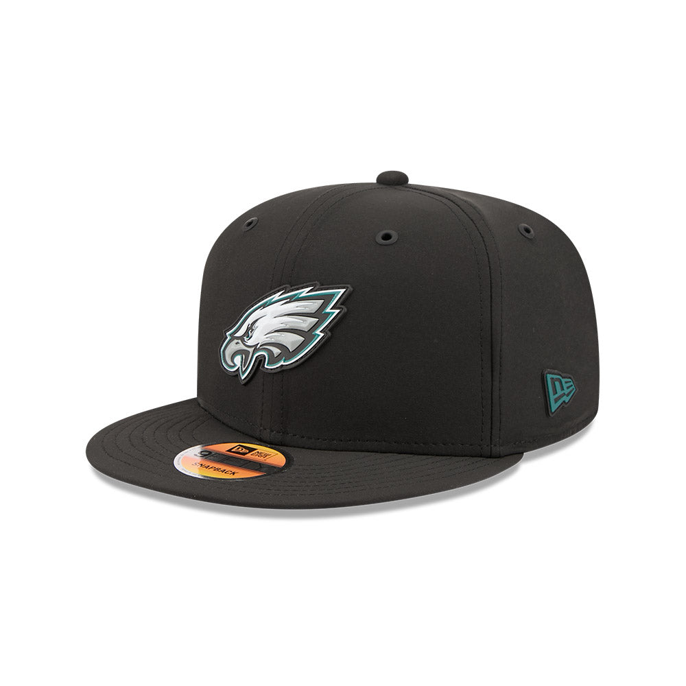 Philadelphia Eagles New Era 2026 NFL Sideline 9FIFTY Snapback Hat - Black