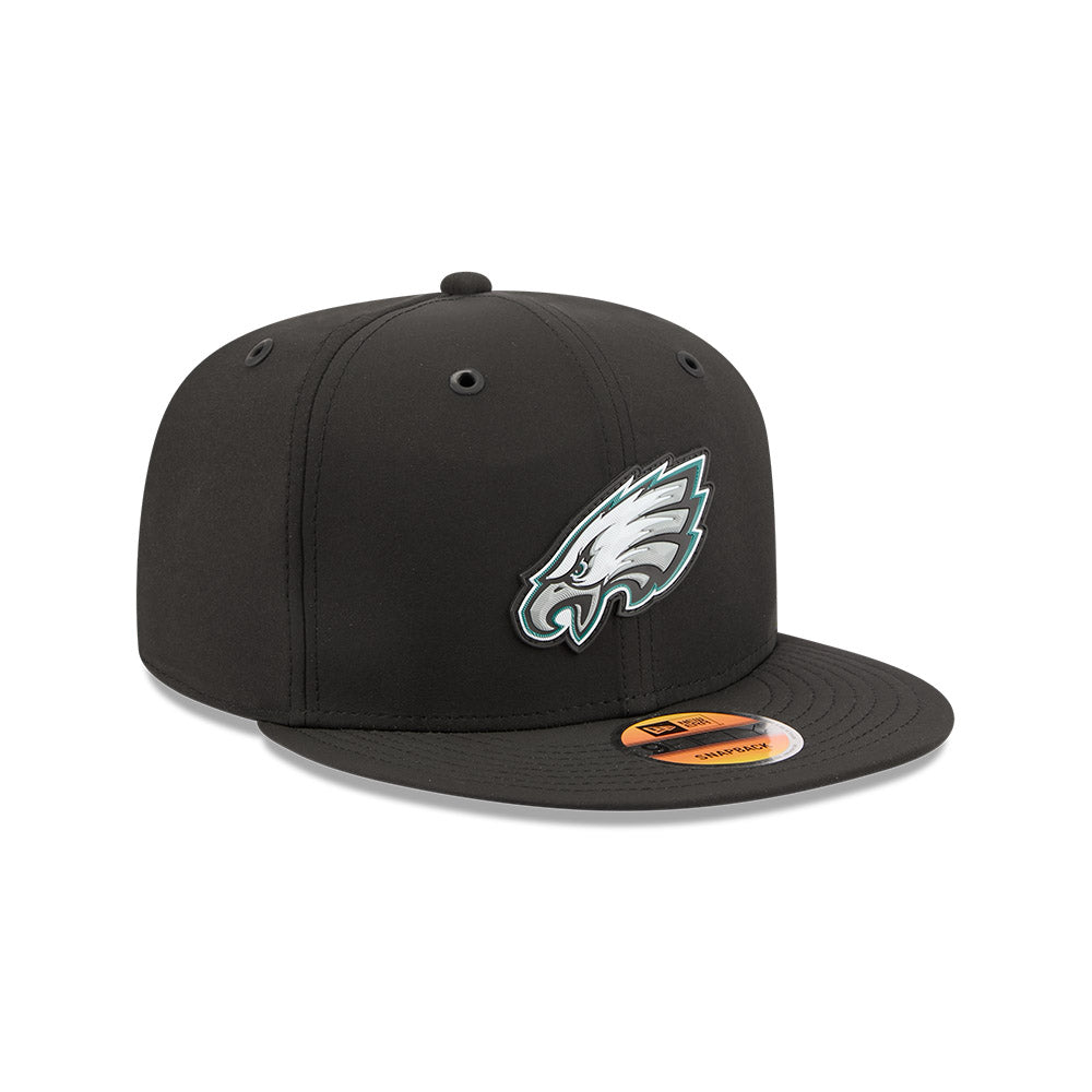 Philadelphia Eagles New Era 2026 NFL Sideline 9FIFTY Snapback Hat - Black