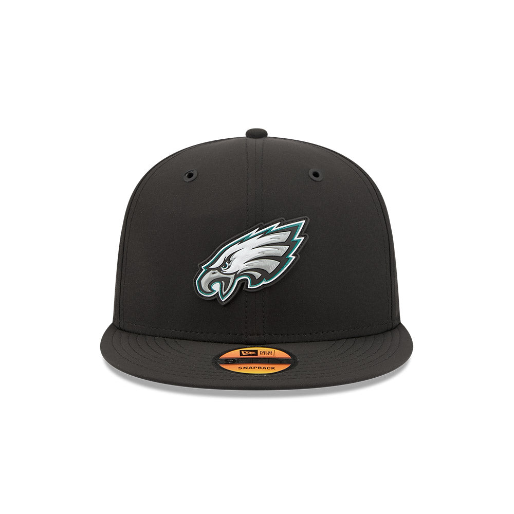 Philadelphia Eagles New Era 2026 NFL Sideline 9FIFTY Snapback Hat - Black
